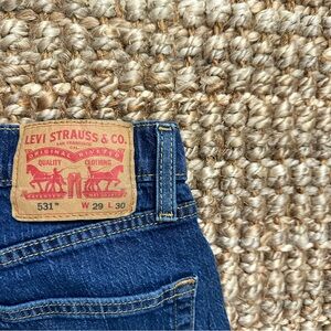 531 Levi’s Jeans 29x30 Denim Athletic Slim